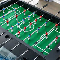 Foosball Soccer Table - Height: 4 Foot (ft)