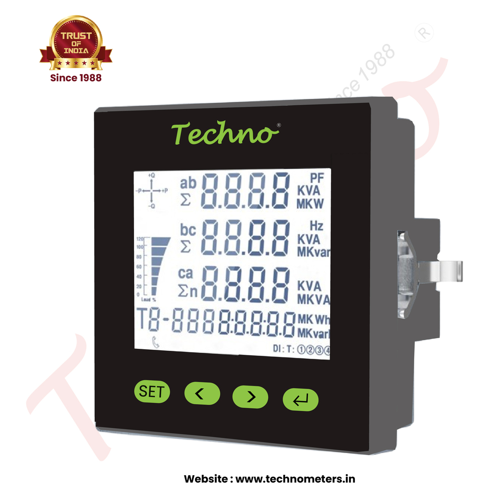 50a Techno Tmcb025 Digital Panel Meter - Accuracy: Class 0.5