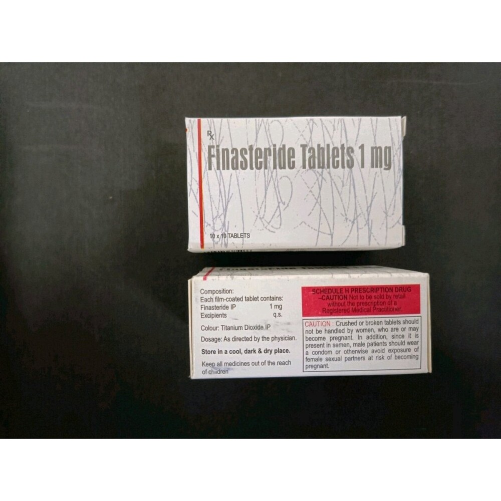Finasteride Tablet - 1 Mg Dosage | Clinically Proven For Male Pattern Baldness & Bph, Consultation Support Available
