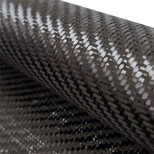 Black Carbon Fiber Fabric - Attributes: Shinny