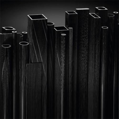 Black Carbon Fiber Profiles - Coating Type: Powder Coating