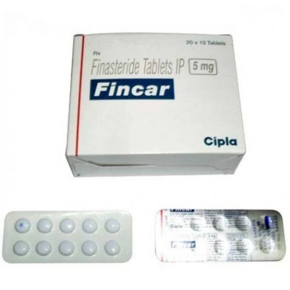 Fincar 5 Mg - Physical Form: Tablets