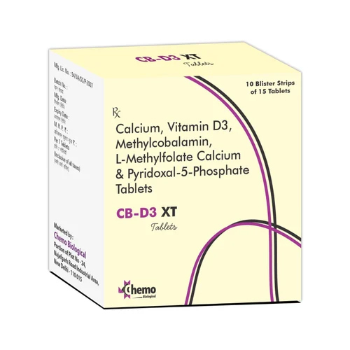 Calcium Vitam D3 Methylcobalamin L Methylfolate Calcium And Pyridoxal 5 Phosphate Tablets - Drug Type: General Medicines