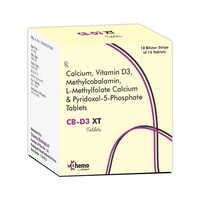 Calcium Vitam D3 Methylcobalamin L Methylfolate Calcium And Pyridoxal 5 Phosphate Tablets