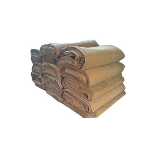 Wax Coated Waterproof Tarpaulin - Color: Brown