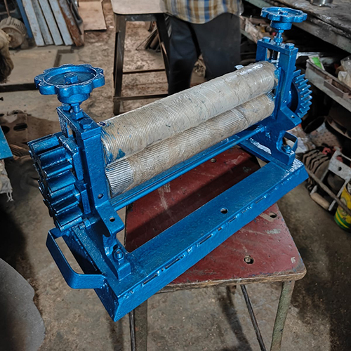 Induatrial Steel Roller - Color: Blue Paint Coated