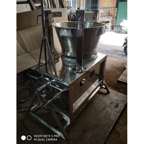 Steel Mawa Mixer Machine - Color: Silver
