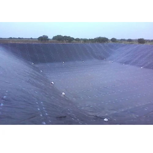 Geomembrane Pond Lining Sheet - Color: Black