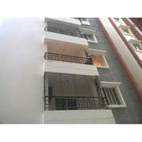 Simple Mild Steel Balcony Grill For Apartment