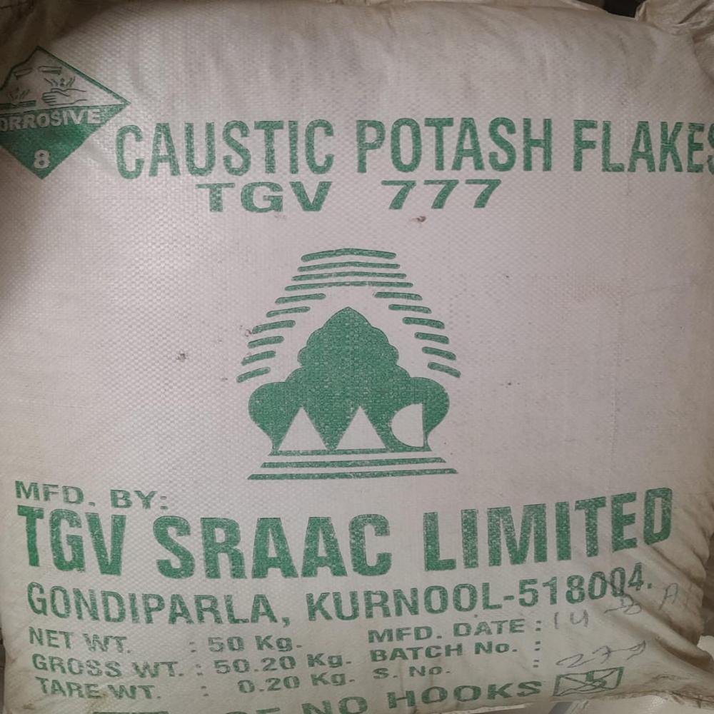 Potassium Hydroxide Flakes - Application: Industrial