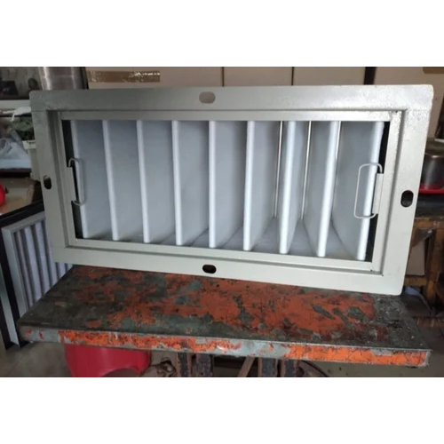 Stainless Steel Clamp HVAC Air Filter, For Industrial