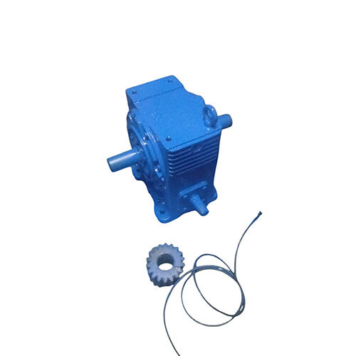 Output Reduction Unit Output Double Reduction Gear Box - Color: Blue at Best Price in Delhi ...