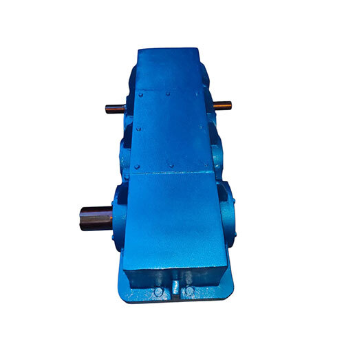 Mani Host Crane Duty Halical Gear Box - Color: Blue