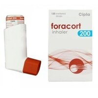 Foracort Inhaler - 200 Md Bottle | Dual Medication Delivery, Precision Inhalation, Quick Relief & Long-term Control, Compact Design