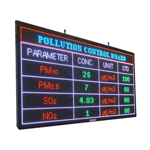 Pollution Control Led Display Board