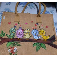 Printed Eco-Friendly Jute Bag