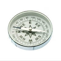 Digital Magnetic Compass - Color: White