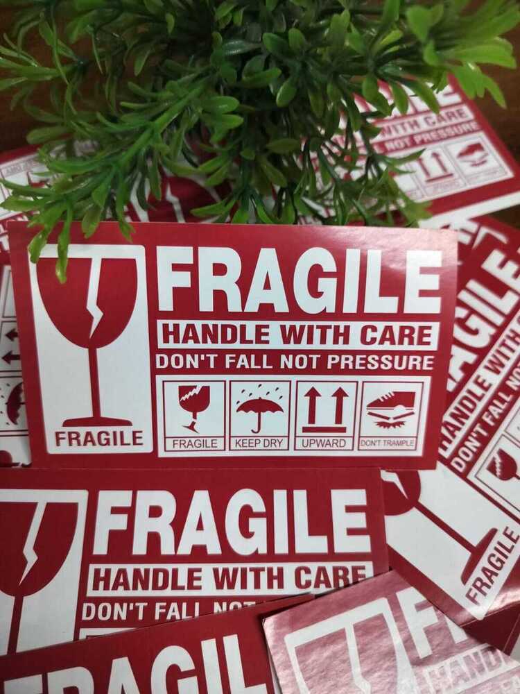 Pre Printed  Sticker Labels - Color: Multi