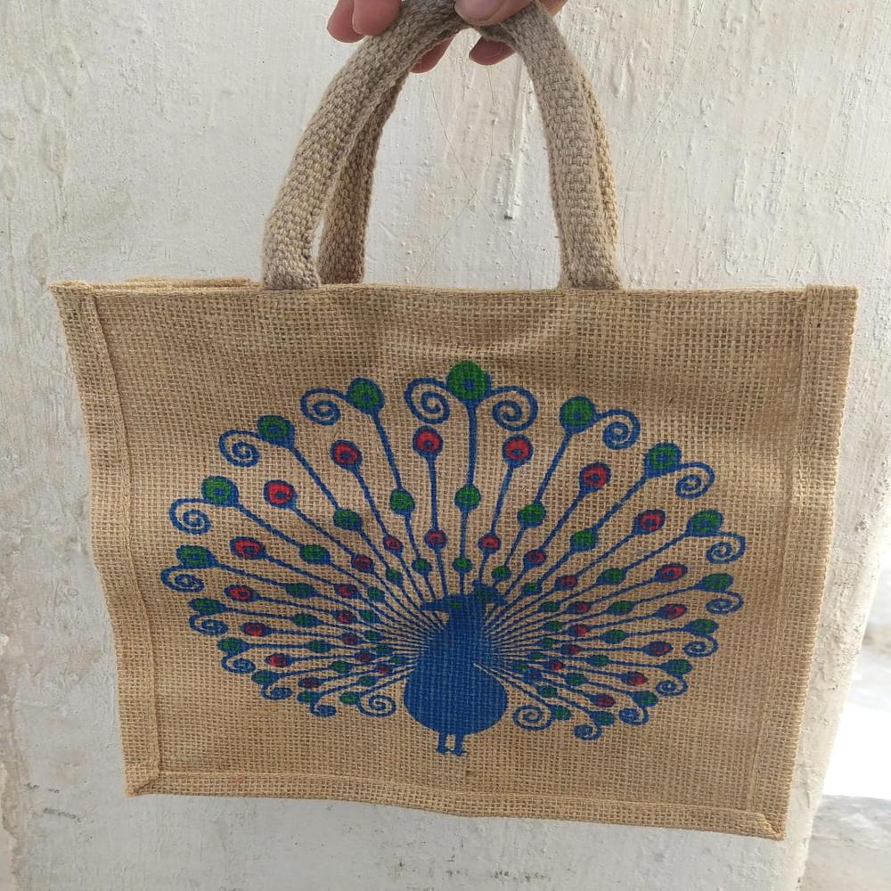 Jute Bag - Color: Mixed Colour