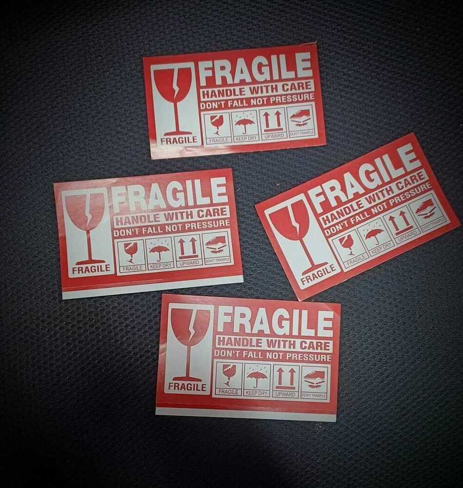 Pre Printed  Sticker Labels - Color: Multi