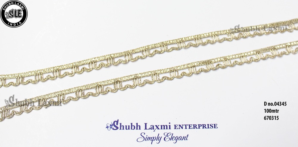 fancy  zari lace