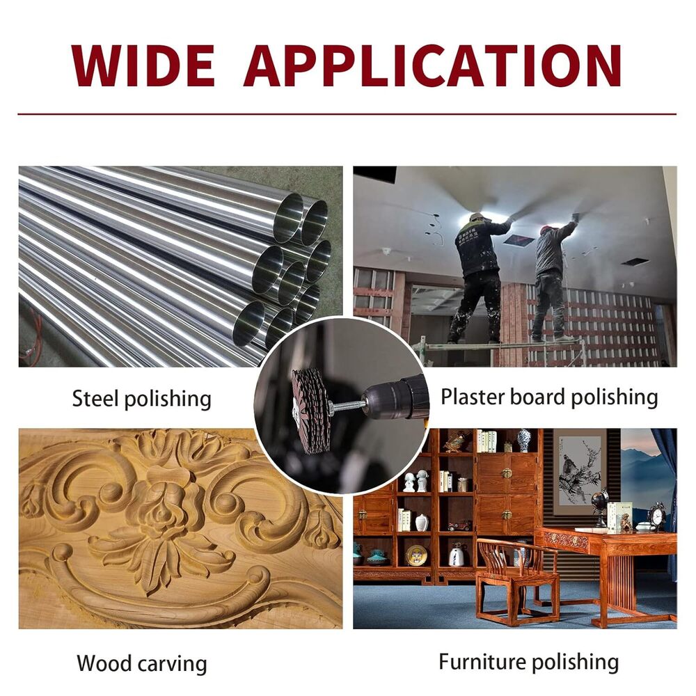 Abrasive Non-woven Flap Wheel - Hardness: High