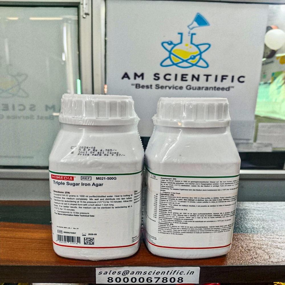 Triple Sugar Iron Agar - Physical Form: Powder