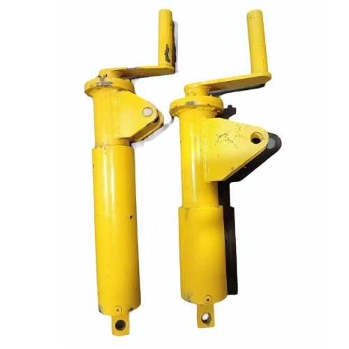 Industrial Hydraulic Cylinder - Color: Yellow