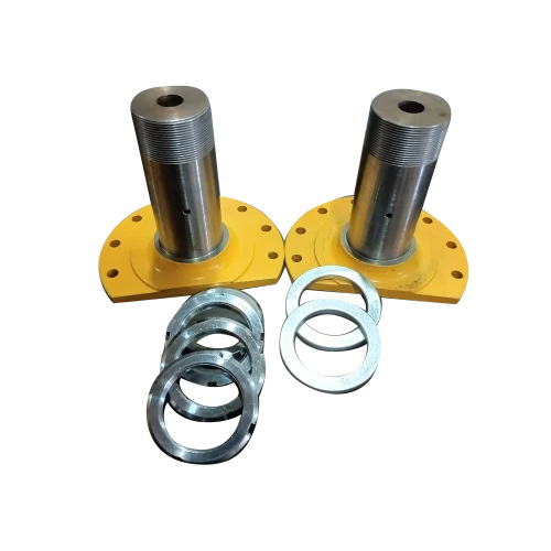 Self Loading Concrete Ms Excavator Pin - Color: Yellow And Silver