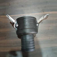 Half Joint Suction Coupling - Color: Yellow