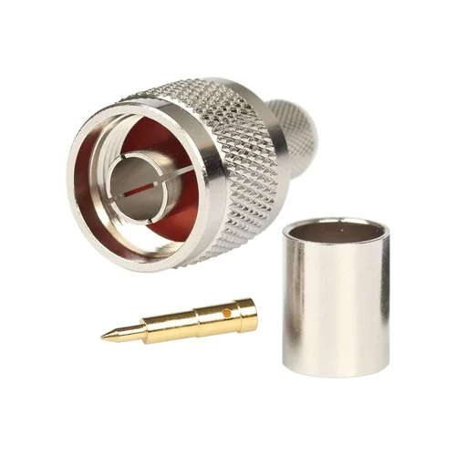 N-Type Male Crimp RF Coaxial Connector