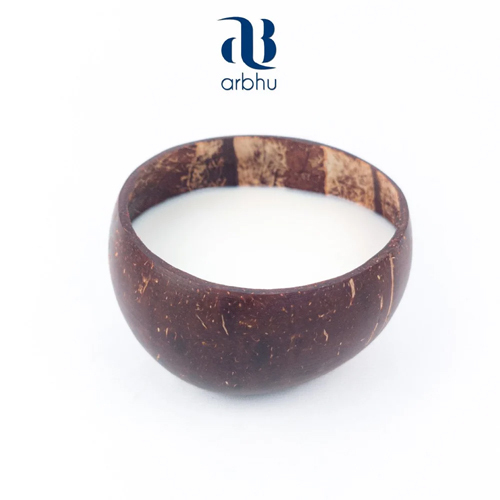 Naturally Compostable Coconut Shell Soup Bowls - Application: Home