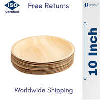 Inch Eco friendly Disposable Areca plates