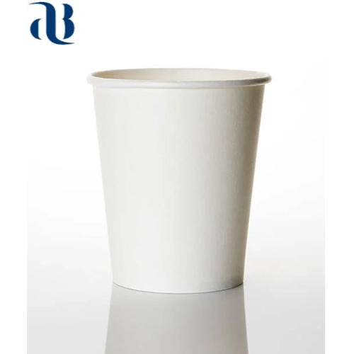 Printed Disposable Paper Cups 100 Ml - Color: White