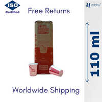 110ml Long Cup - Eco Friendly Bio Cup - Color: Pink