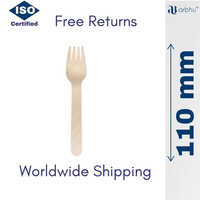 Eco Friendly Disposable Birchwood Fork 110 Mm - Application: Event And Party Supplies