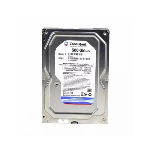 Consistent 500GB Internal Hard Disk Drive for Desktop