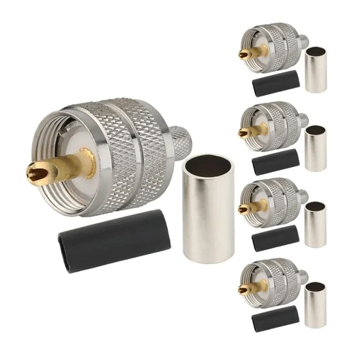 UHF PL-259 Male Plug Crimp RF Connector