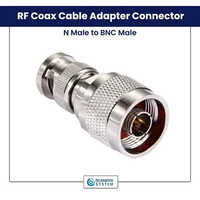 Rf Coax Cable Adapter Connector - Application: Telecommunication