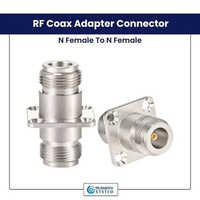 Rf Coax N Female To N Female Adapter Connector - Application: Telecommunication