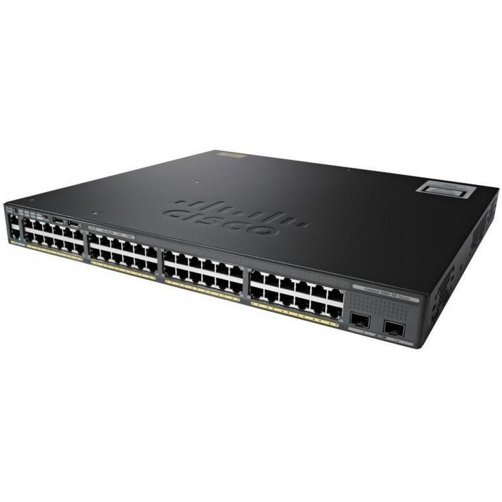Cisco Catalyst Ws-c2960x-48ts-l Switch - Dimension (L*w*h): 44.5 Cm X 27.9 Cm X 4.5cm Centimeter (Cm)