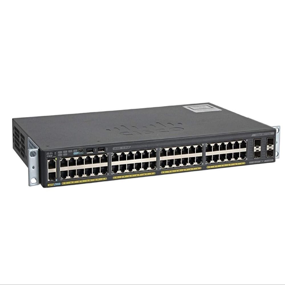 Cisco Catalyst Ws-c2960x-48ts-l Switch - Dimension (L*w*h): 44.5 Cm X 27.9 Cm X 4.5cm Centimeter (Cm)