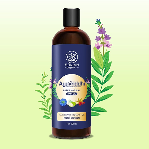 200ml Ayuvriddhi Pure And Natural Hair Oil
