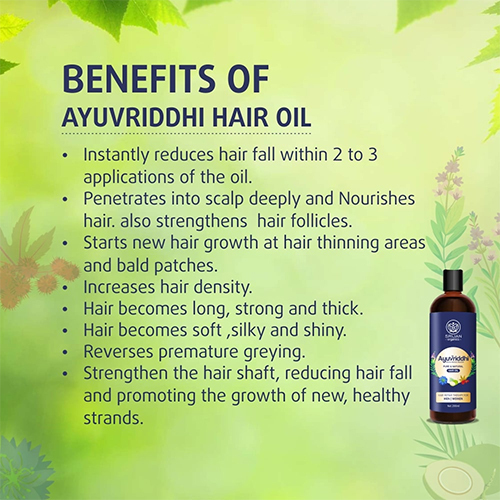 100ml Ayuvriddhi Pure And Natural Hair Oil