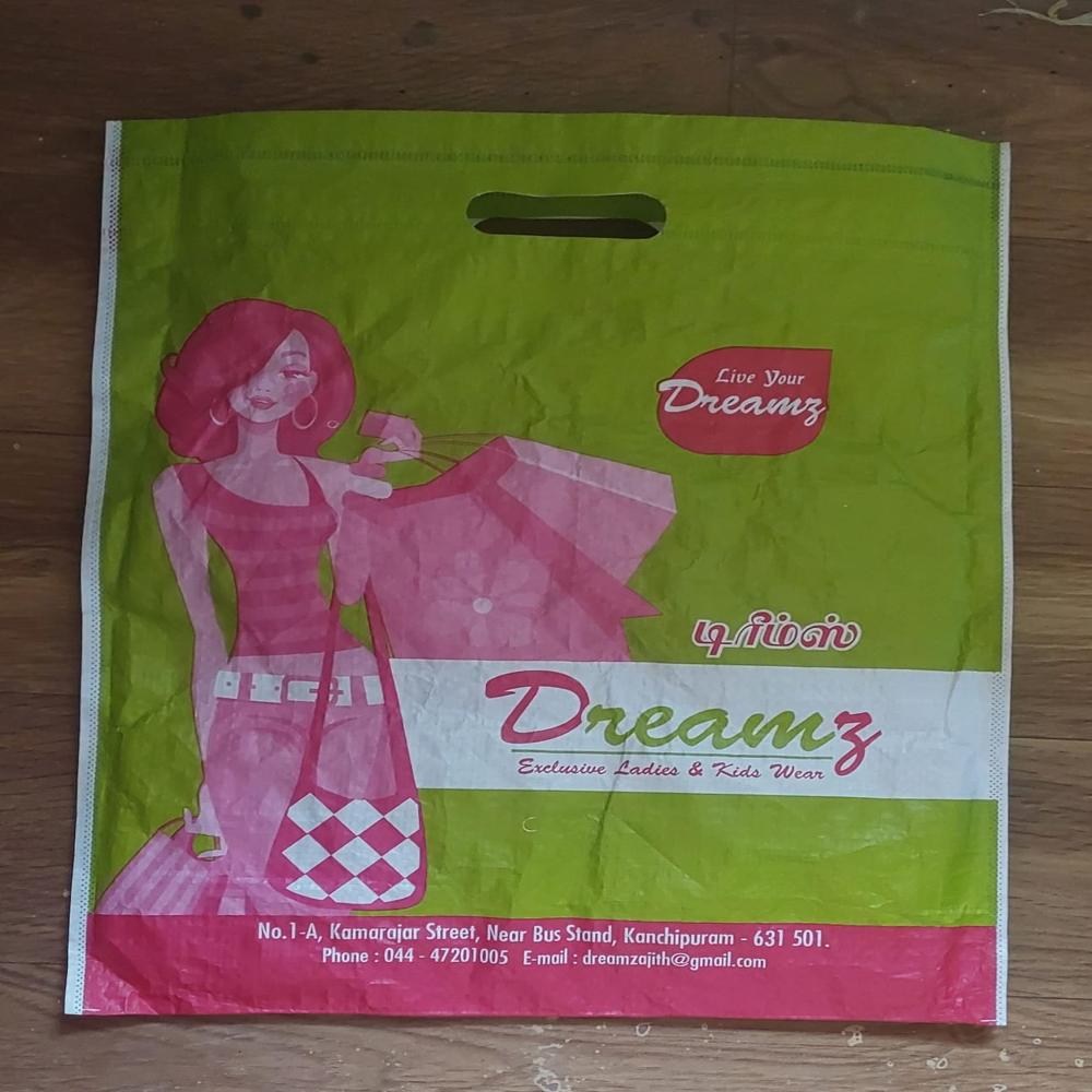 pp woven d cut bags