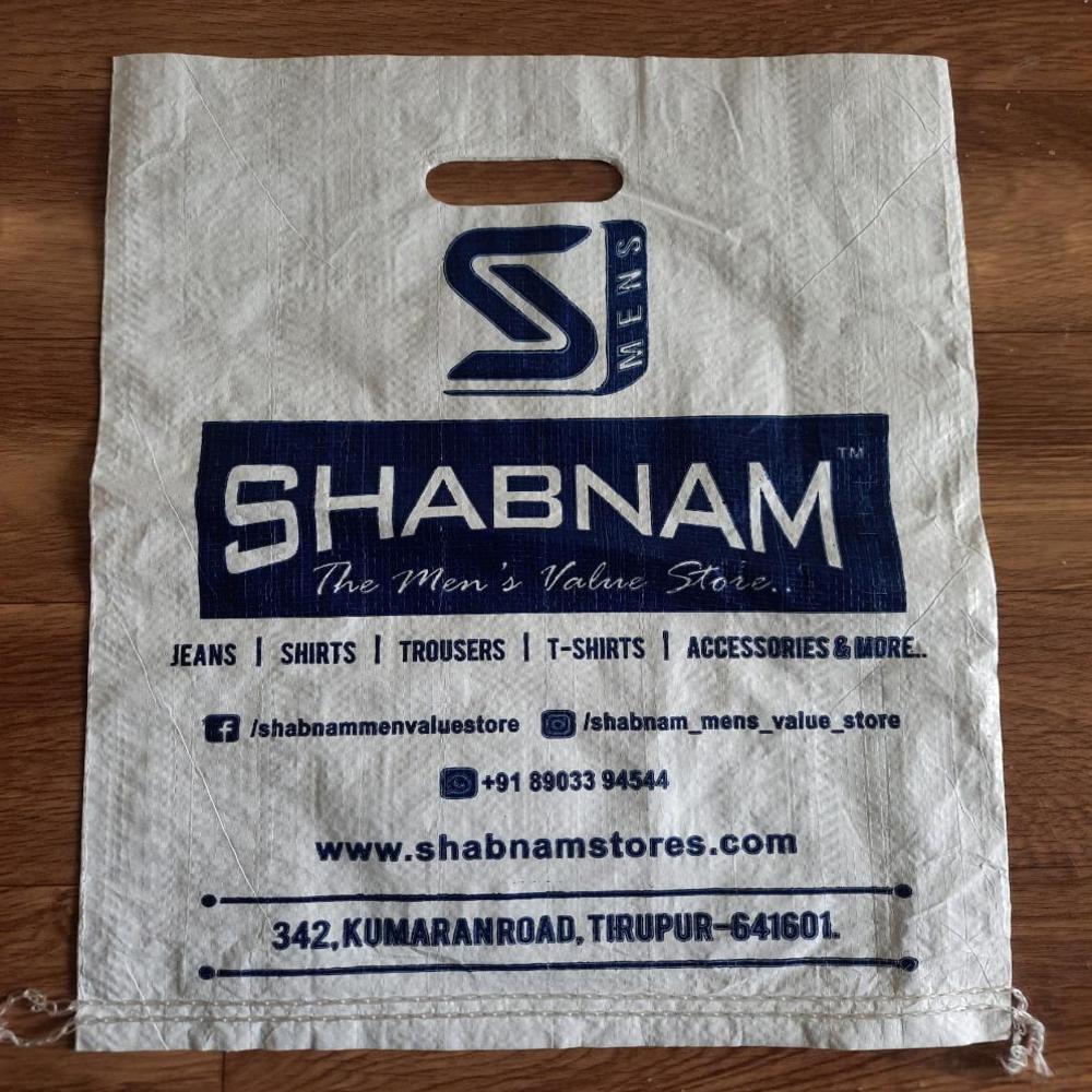 pp woven d cut bags