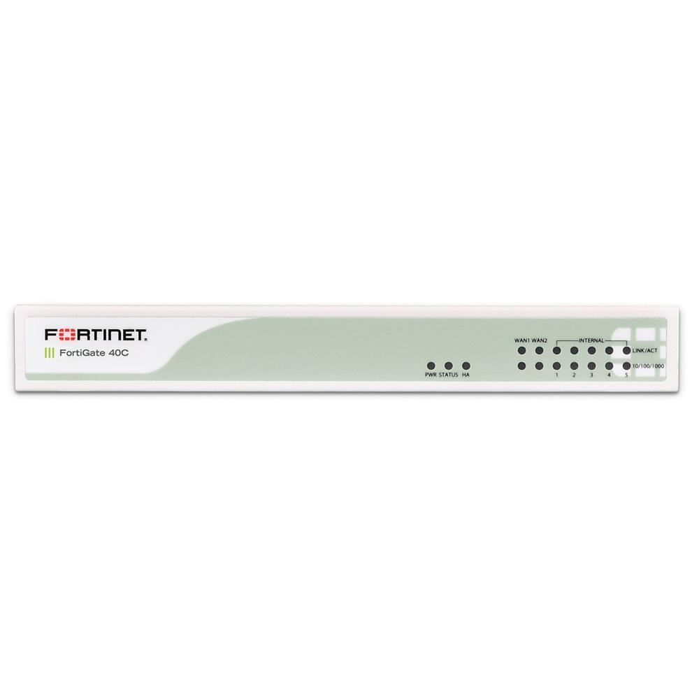 Fortinet Fortigate Firewall Fg 40c - Dimension (L*w*h): 22 X 15 X 4 Cm Centimeter (Cm)