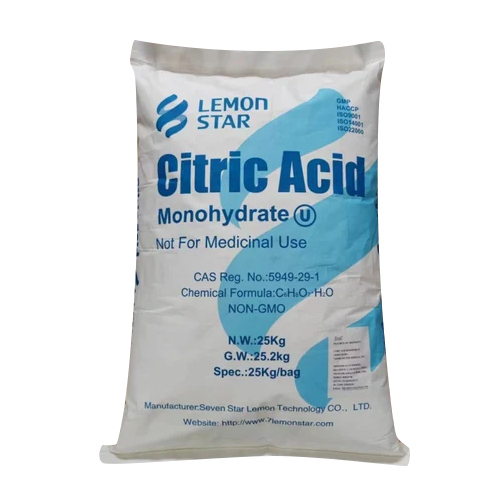 Citric Acid Monohydrate 25kg