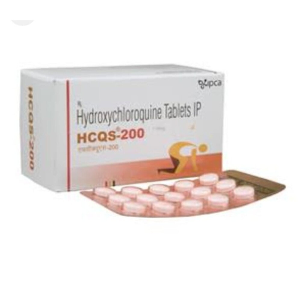 एचसीक्यूएस 200 मिलीग्राम टैबलेट सामग्री: हाइड्रोक्सीक्लोरोक्वीन (200 मिलीग्राम)