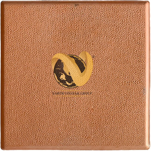Vp-44M Round Met 8X8 - Color: Brown